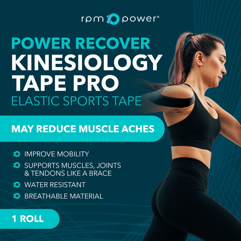 TAPE KINESIOLOGICO 5cm x 5m blu sport performance tape - Prodotti