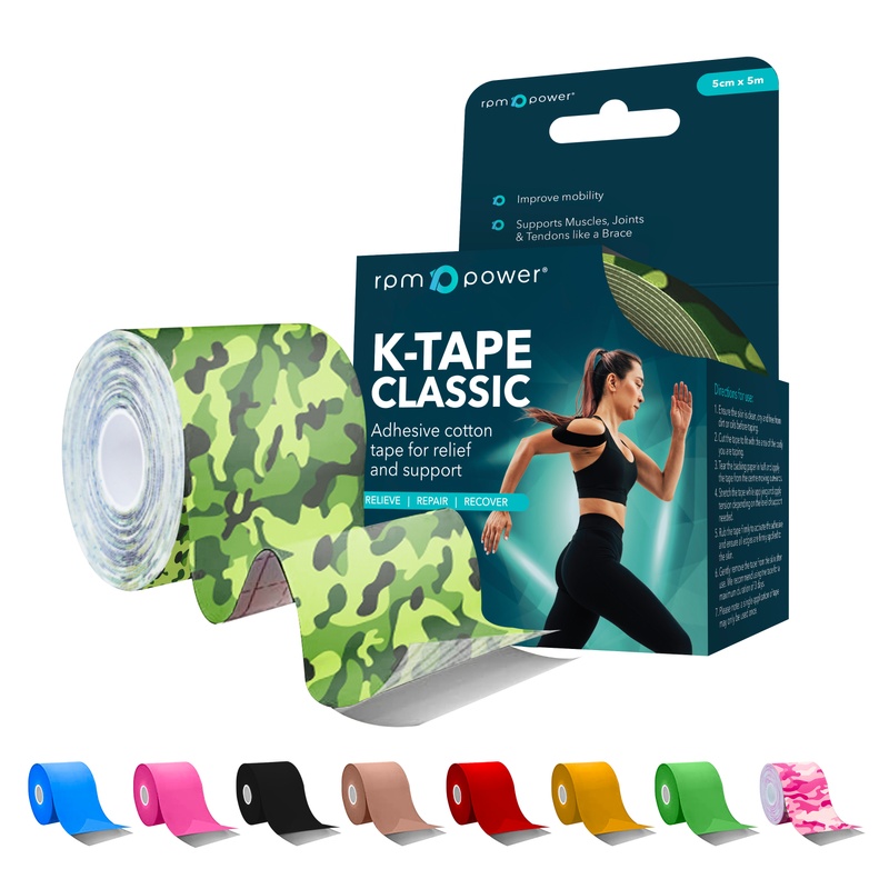 Kinesio tape elastico - Azzurro - Take Sport